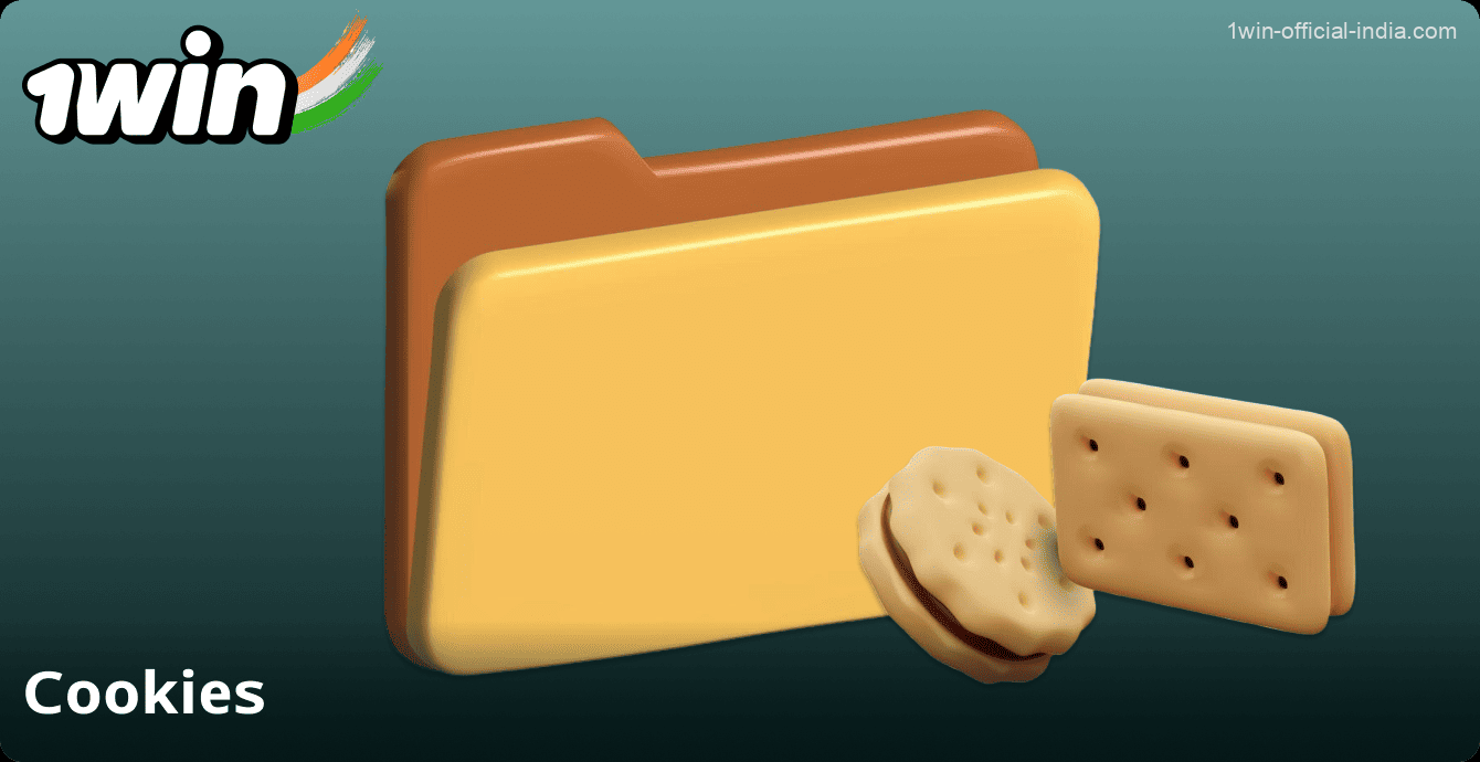 Cookies on the 1Win website in India